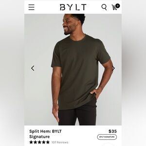 BYLT shadow green Men's Tee
